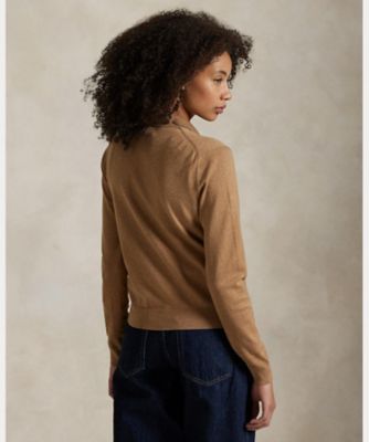 コットンブレンド　Ｐｏｌｏ　カーディガン　ＷＭＰＯＳＷＥＮＤＷ２０３６４