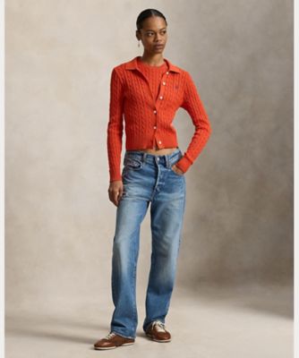 POLO RALPH LAUREN コットン カーディガン サイズXS 洗える 楽天市場】ポロ ラルフローレン ミニ ケーブル コットン カーディガン