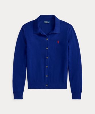 ＜POLO RALPH LAUREN WOMENS (Women)＞ポロカラー　ボタンド　カーディガン　ＷＭＰＯＳＷＥＮＤＷ２０５６２