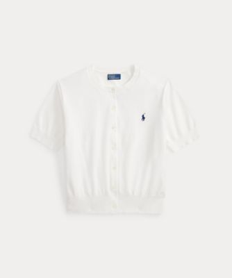 ＜POLO RALPH LAUREN WOMENS (Women)＞コットンブレンド　ショートスリーブ　カーディガン　ＷＭＰＯＳＷＥＮＤＷ２０５９６