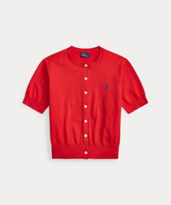 ＜POLO RALPH LAUREN WOMENS (Women)＞コットンブレンド　ショートスリーブ　カーディガン　ＷＭＰＯＳＷＥＮＤＷ２０５９７