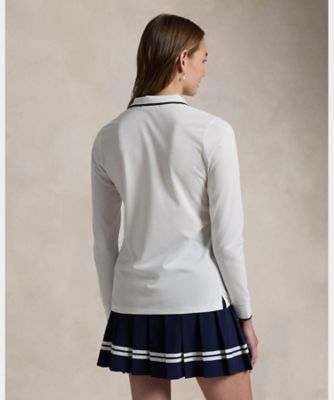 ＲＬＸ　テーラード　フィット　Ｐｏｌｏ　ベア　ジャージー　ポロシャツ　ウィメンズ　ＷＭＸＧＫＮＩＮＢ９２０２５９
