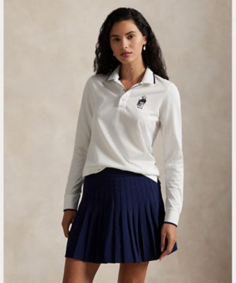 週末限定RLX GOLFテーラード フィット Polo ベア ポロベアーシャツ RLX）テーラード フィット Polo ベア ポロシャツ （ポロシャツ