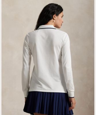 RLX）テーラード フィット Polo ベア ジャージー ポロシャツ