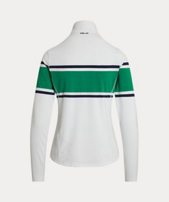ストライプド ストレッチジャージー クォータージップ | POLO GOLF