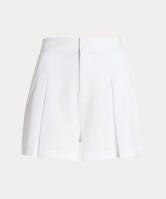 ４ウェイストレッチ　プリーテッド　ショートパンツ