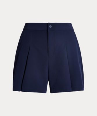 POLO GOLF｜RLX/ポロ ゴルフ｜アールエルエックス 4ウェイストレッチ プリーテッド ショートパンツ