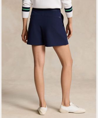 RLXゴルフ レディース ショートパンツ　ポロゴルフ 4ウェイストレッチ プリーテッド ショートパンツ | POLO GOLF