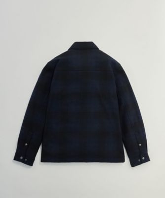 ウール チェック アラスカン シャツ ジャケット WOOS2018MH