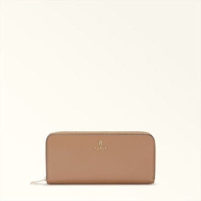 ＜FURLA (Women)＞ＦＵＲＬＡ　ＣＡＭＥＬＩＡ　ＸＬ　ＺＩＰ　ＡＲＯＵＮＤ　ＳＬＩＭ