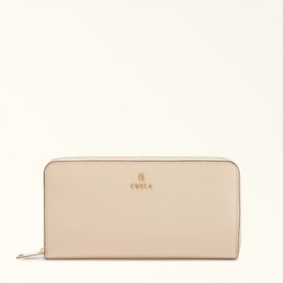 ＜FURLA (Women)＞ＦＵＲＬＡ　ＣＡＭＥＬＩＡ　ＸＬ　ＺＩＰ　ＡＲＯＵＮＤ