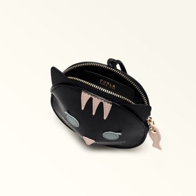 FURLA Allegra ケース S　黒猫 FURLA ALLEGRA S COIN CASE CAT WITH