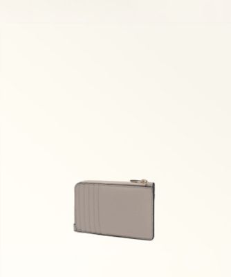 FURLA CAMELIA M CARD CASE W／L ZIP
