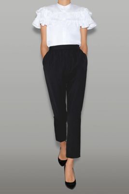 YOKO CHAN ヨーコチャン/ハイウエストギャザーパンツ/36 ハイウエストギャザーパンツ – YOKO CHAN