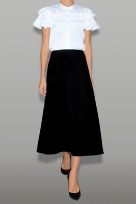 Aラインミディスカート YCS－425－114 | YOKO CHAN/ヨーコ