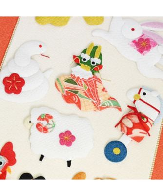 押絵タペストリー二点とチュニックママ品 おまとめ三点 押絵