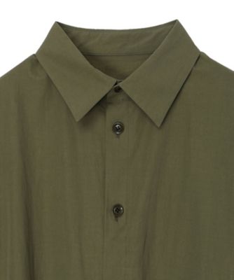 伊勢丹新宿店限定色 COTTON BROAD SLEEVE SHIRT 