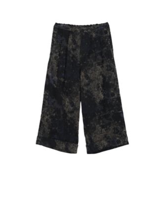 ＜Y’s (Women)＞伊勢丹新宿店限定色　ＲＵＧ　ＰＡＴＴＥＲＮ　ＪＡＣＱＵＡＲＤ　ＦＲＯＮＴ　ＴＵＣＫ　ＭＡＣＫＩＮ　ＰＡＮＴＳ　ＹＫーＰ２０ー５１４ー３ー０１