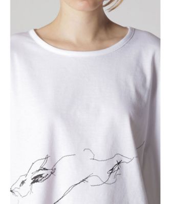 ＣＯＴＴＯＮ　ＪＥＲＳＥＹ　ＡＮＩＭＡＬ　ＰＲＩＮＴ　ＣＲＯＰＰＥＤ　ＨＡＬＦ　ＳＬＥＥＶＥ　Ｔ　ＹＭーＴ０２ー６７０