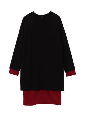 ＜Y’s (Women)＞ＣＯＴＴＯＮ／ＣＥＬＬＵＬＯＳＥ　ＦＬＥＥＣＥ　ＤＲＥＳＳ　ＹＲ－Ｄ２０－８２３