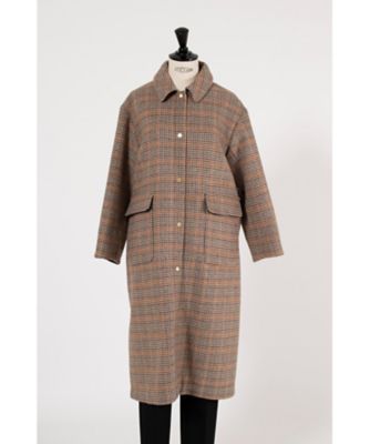 【美品】ESCADA 高級 ヴァージンウール チェック ロングコート 楽天市場】ロングコート / 公式 CUBE SUGAR チェック パッチ