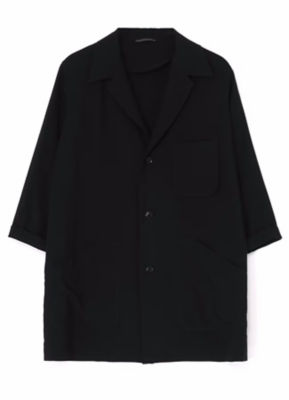 ＜Y’s (Women)＞ＲＡＹＯＮ　ＣＵＰＲＯ　３／４　ＳＬＥＥＶＥ　ＷＯＲＫ　ＪＡＣＫＥＴ