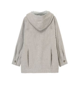 【wkwk♡】コート 他6点 Hooded Duffle Coat With Toggle
