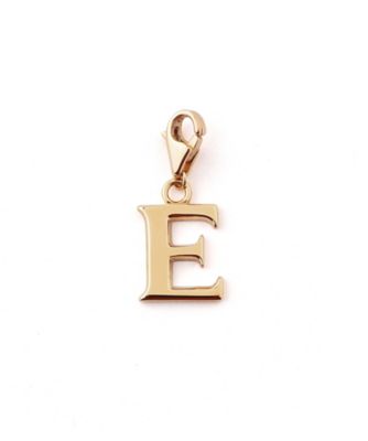 ＜SIENA ROSE（Women）＞イニシャルチャーム【Ｅ】