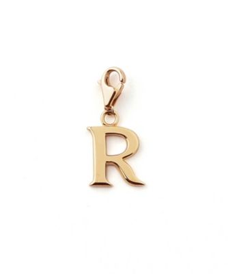 ＜SIENA ROSE（Women）＞イニシャルチャーム【Ｒ】