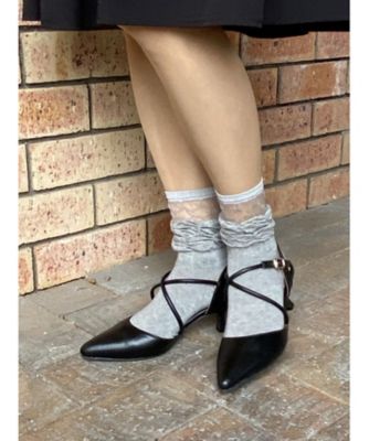 ギャザーレイヤードソックス ZOK023 | ZOKZOK (Women)/ゾクゾク