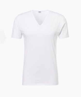 【はこぽす対応商品】 PURE CONFORT Vネックシャツ | Zimmerli (Men メンズウェア