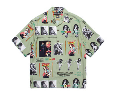 シャツ ＢＯＢＭＡＲＬＥＹ ／ ＨＡＷＡＩＩＡＮ ＳＨＩＲＴ Ｓ／Ｓ （ＴＹＰＥ－１） ＢＯＢＭＡＲＬＥＹ－ＷＭ－ＨＩ０９ | WACKO MARIA  (Men)/ワコマリア | 三越伊勢丹オンラインストア・通販【公式】