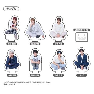 受注販売】TAGRIGHT in the mirageミニアクリル