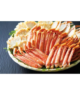 【SALE】142 25040 2箱 大型ボイルずわいがに半むき身詰合せ 計4kg 魚介類【三越伊勢丹/公式】