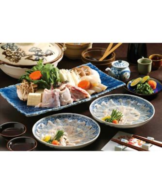 三越伊勢丹オンラインストア 25102 1箱 大分県産とらふぐ鍋・とらふぐてっさセット 魚介類【三越伊勢丹/公式】