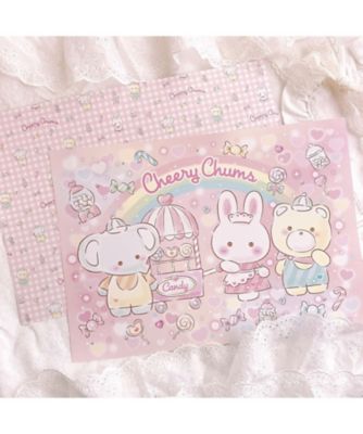 即売商品】デザインペーパー＆シールセット チアリーチャム