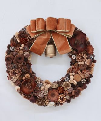 ＜Atelier Maison Deco＞＜Ａｔｅｌｉｅｒ　Ｍａｉｓｏｎ　Ｄｅｃｏ＞木の実とスパイスのリース