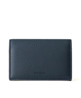 数回の利用　ペッレモルビダ　ネイビー　薄型　財布　カードケース　スーツ用　紺 カードケース PMOーBA605 | PELLE MORBIDA/ペッレ モルビダ