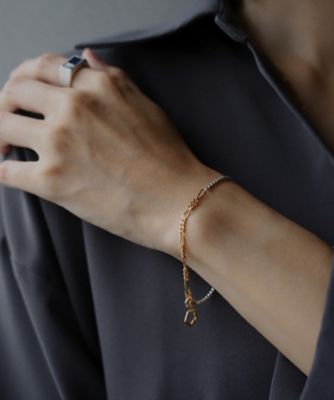 ＜TEN. (Women)＞Ｓｈａｄｅ　ｃｏｍｂｉ　ｃｈａｉｎ　ｂｒａｃｅｌｅｔ　Ｓ　ｂｒｘ－００４１