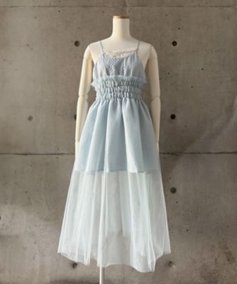 ＜CEREAL (Women)＞ＳＴＡＲＬＩＴ　ＶＥＩＬ　ＤＲＥＳＳ　ｃ２５１０６