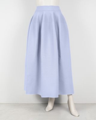 ＜Haut tricot＞★【受注生産】コクーンスカート（ウエストサイズ：Ｌ）アイス