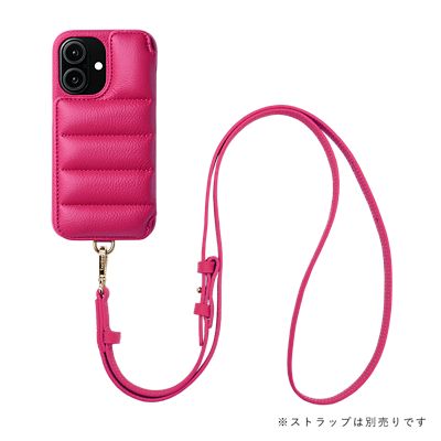 ＢＡＬＬＯＮ　ｉＰｈｏｎｅ１６対応　マゼンダピンク