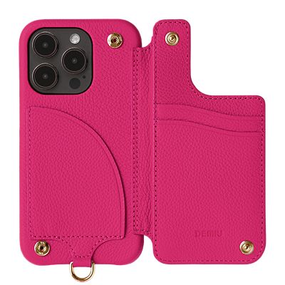 ＢＡＬＬＯＮ　ｉＰｈｏｎｅ１６ＰｒｏＭａｘ対応　マゼンダピンク