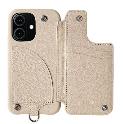 ＰＯＣＨＥ　ｉＰｈｏｎｅ１６対応　ベージュ