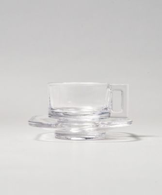 ＜ARNO Glass＞Ｅｓｐｒｅｓｓｏ　Ｃｕｐ＆Ｓａｕｃｅｒ