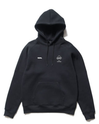 fcrb big swoosh pullover hoody パーカー ブラック l 新品 ショップ