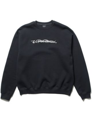 スウェット EMBROIDERY TAGGING LOOSE FIT 