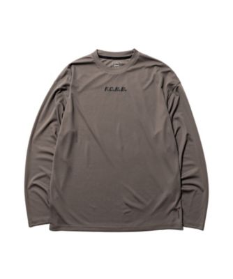 ＜F.C.Real Bristol＞カットソー　ＰＯＬＡＲＴＥＣ　ＰＯＷＥＲ　ＤＲＹ　Ｌ／Ｓ　ＴＲＡＩＮＩＮＧ　ＴＯＰ　ＦＣＲＢー２５００４７