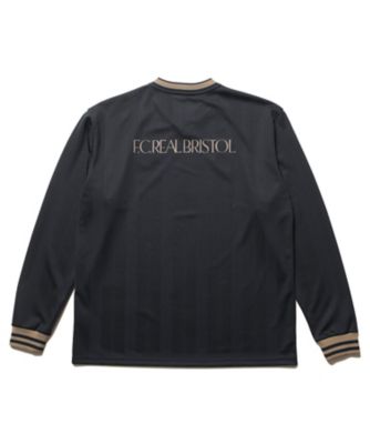 FC Real Bristol SS23シャツ Lサイズ 黒 カットソー EXHIBITION L／S GAME SHIRT