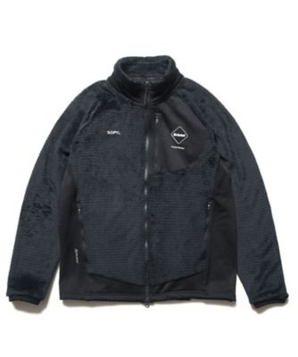【送料無料】F.C.Real Bristol/エフシーレアルブリストル フリース HYBRID FLEECE BLOUSON FCRBー252026 BLACK コート・ジャケット【三越伊勢丹/公式】